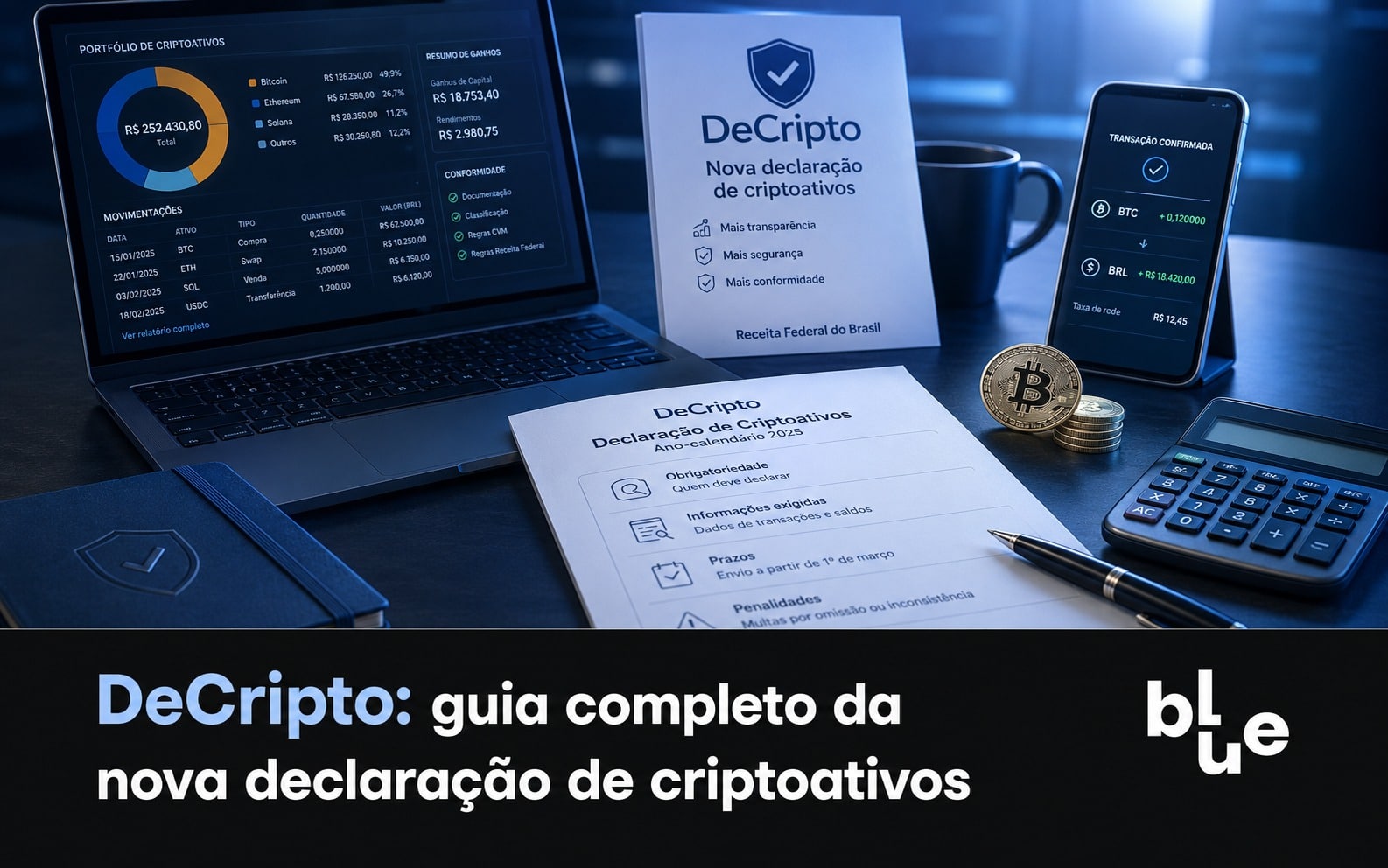 DeCripto: guia completo da nova declaração de criptoativos da Receita Federal
