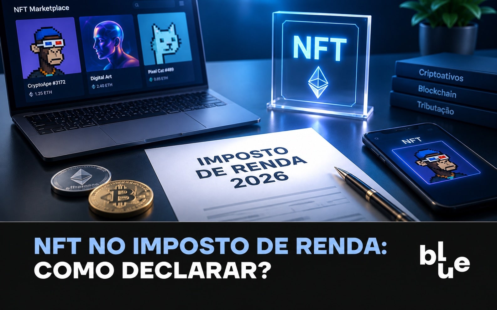 NFT no Imposto de Renda: como declarar posse, venda e criação de NFTs