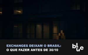 Exchanges deixam o Brasil: prédio de corretora cripto fechando as portas com bitcoin deixado para trás