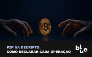 P2P na DeCripto: dois celulares trocando bitcoin diretamente entre duas pessoas