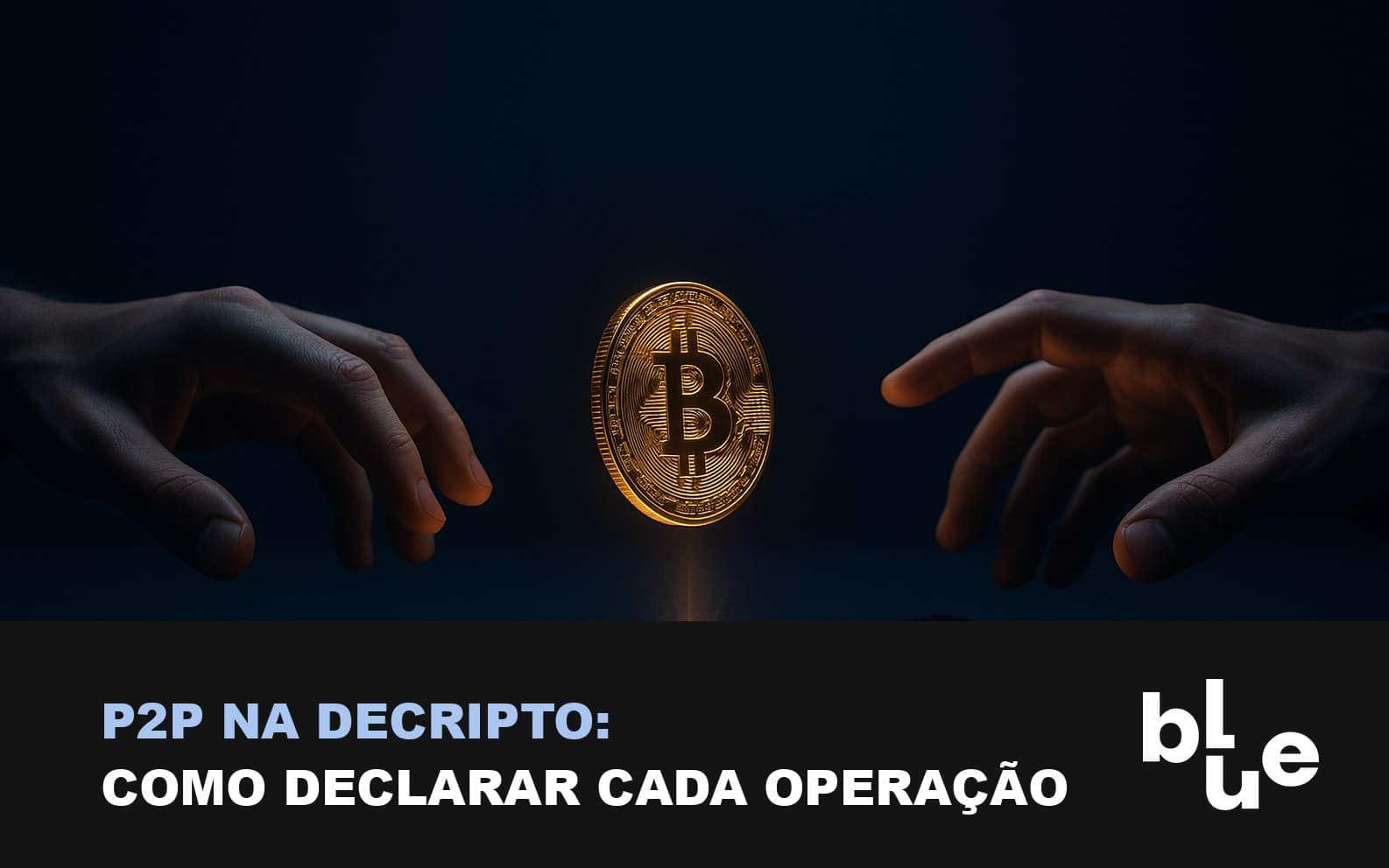 P2P na DeCripto: dois celulares trocando bitcoin diretamente entre duas pessoas
